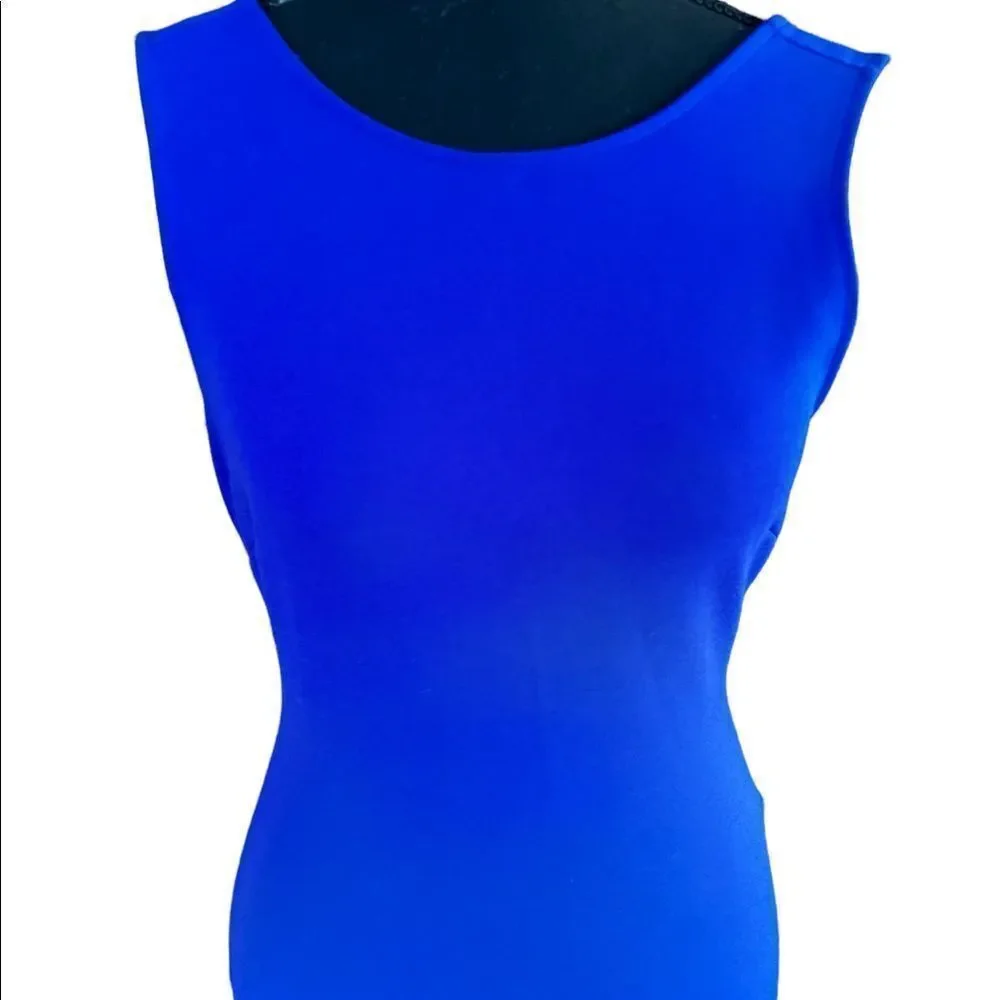 LULUS Like A Lady  Royal Blue Backless Midi dress, size M. - Picture 7 of 11